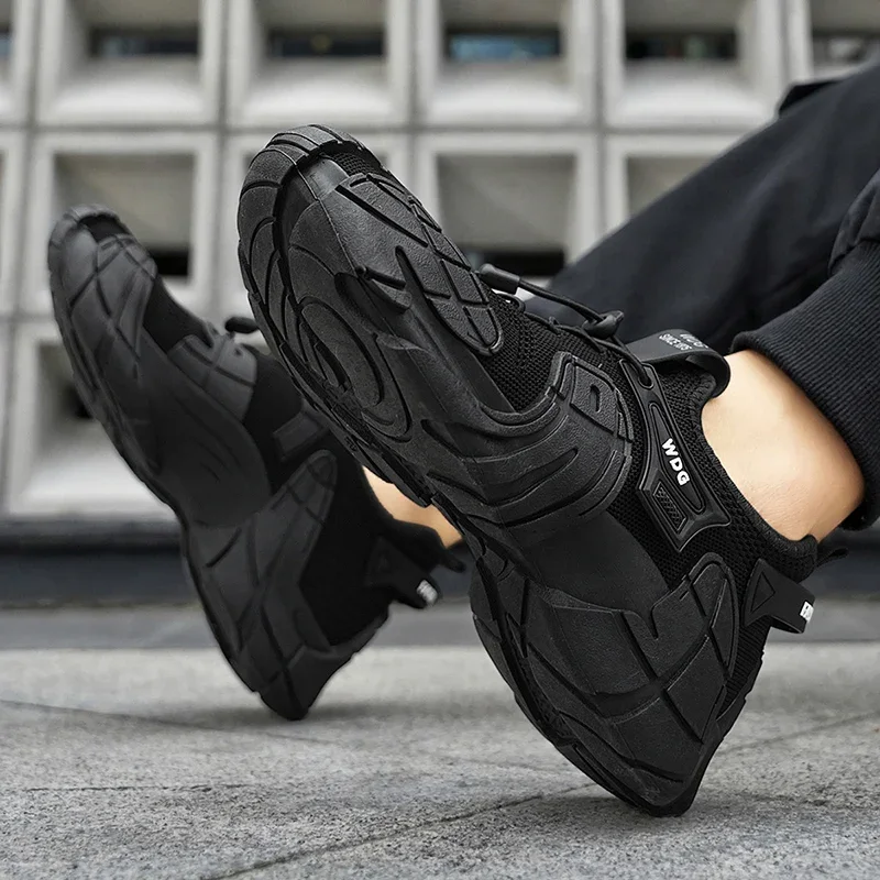 Man Daily Breathable Casual Walking Shoes Fashion Running Sneakers Comfy Platform Tenis Shoes Summer Men Barefoot Sock Shoes - Image 5