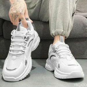 2025 Designer Men's trendy Shoes Summer new breathable shoe Mesh casual Sneakers Male Anti slip comfortable running shoes Homme