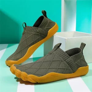 2025 Men Wider Shoes Breathable Mesh Men Barefoot Wide-toed Shoes New Flats Soft Zero Drop Sole Wider Toe Sneakes Big Size 39-46