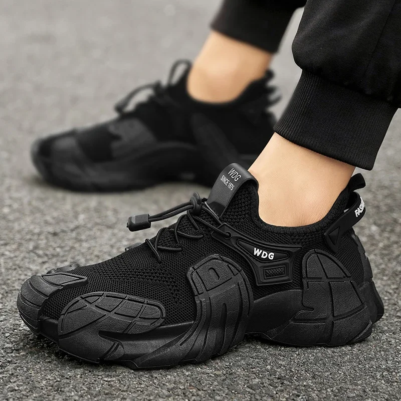 Man Daily Breathable Casual Walking Shoes Fashion Running Sneakers Comfy Platform Tenis Shoes Summer Men Barefoot Sock Shoes - Image 6