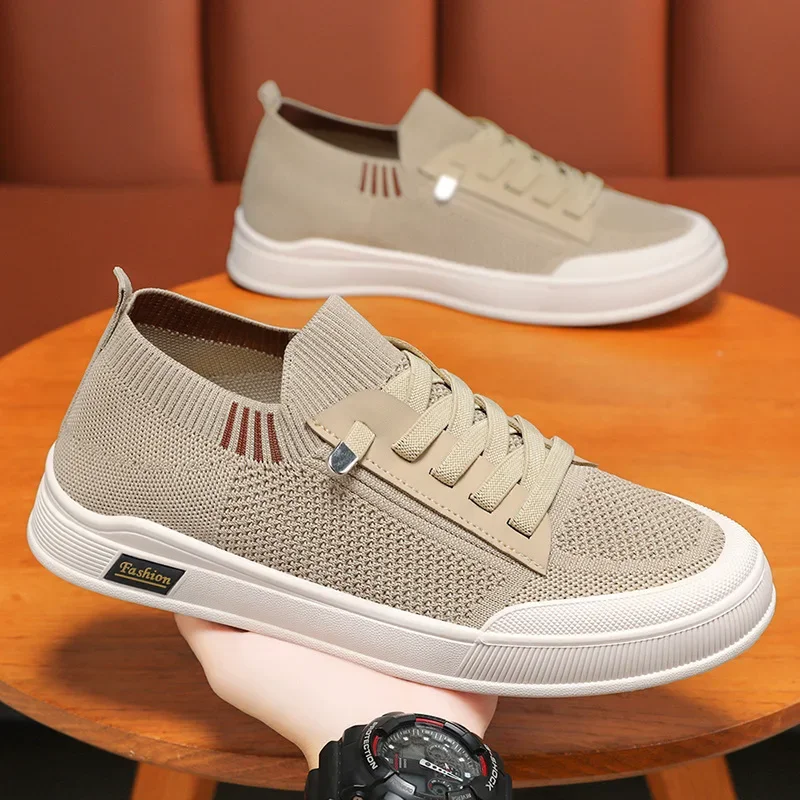 Shoes Men's Summer 2025 New Edition Men's Shoes Solid Color Casual Canvas Shoes Breathable Single free shipping shoes - Image 2