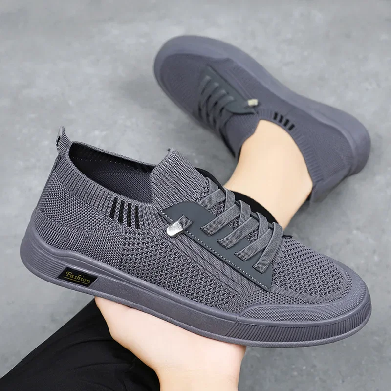 Shoes Men's Summer 2025 New Edition Men's Shoes Solid Color Casual Canvas Shoes Breathable Single free shipping shoes